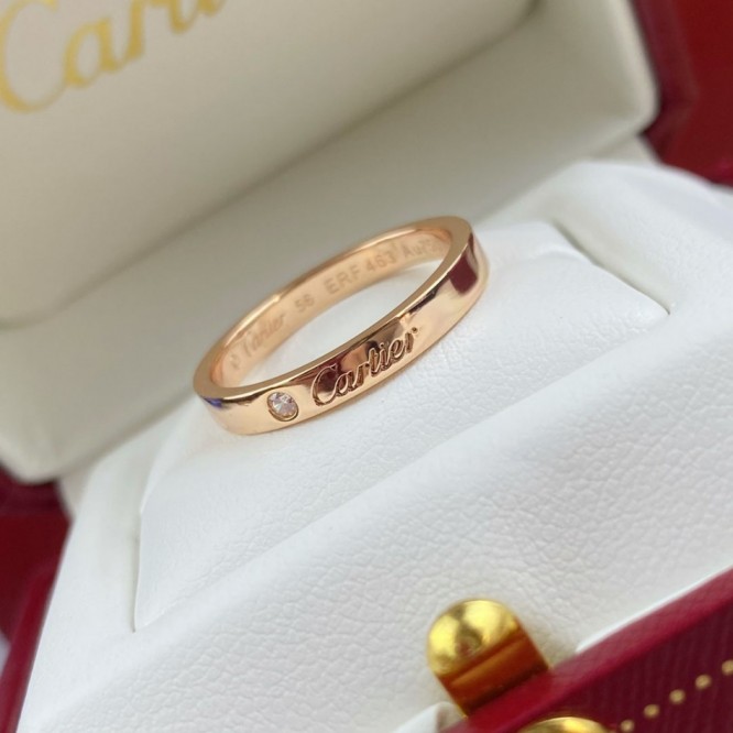 Cartie C DE CARTIER WEDDING BAND C ドゥ カルティエ ウェディング リング